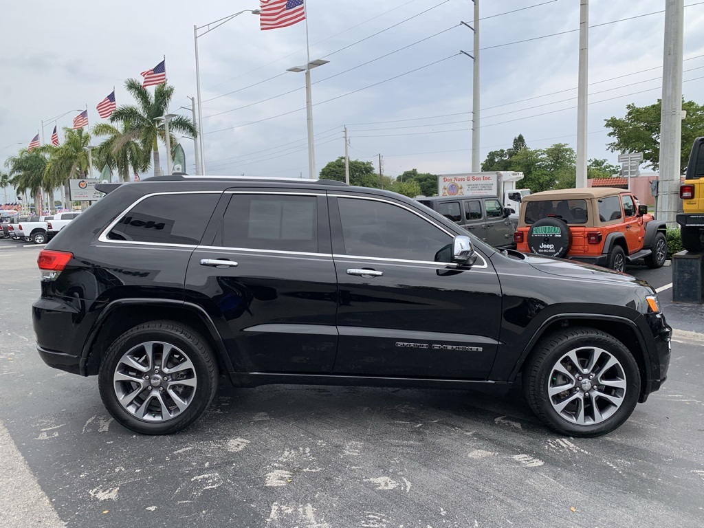 In Network Pre Owned 2018 Jeep Grand Cherokee Overland Rwd 4d Sport Utility