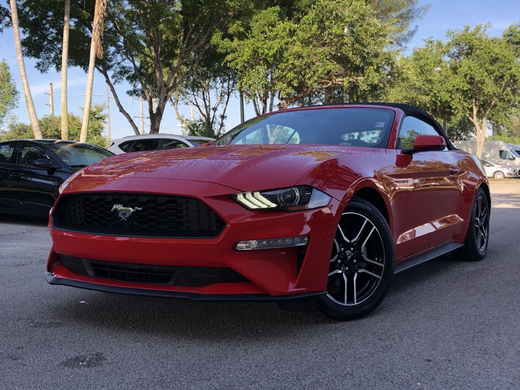 In-Network Pre-Owned 2020 Ford Mustang EcoBoost Premium RWD 2D Convertible