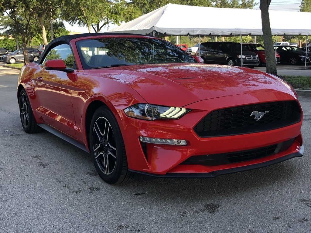 In-Network Pre-Owned 2020 Ford Mustang EcoBoost Premium RWD 2D Convertible