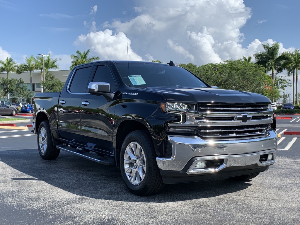 In-Network Pre-Owned 2019 Chevrolet Silverado 1500 LTZ RWD 4D Crew Cab